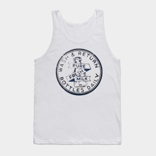 Pure Fresh Milk Bottles Daily Tank Top